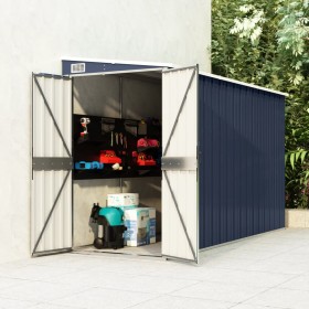 Wall garden shed galvanized steel 118x288x178 cm by vidaXL, Sheds - Ref: Foro24-316227, Price: 331,55 €, Discount: %