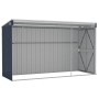 Wall garden shed galvanized steel 118x288x178 cm by vidaXL, Sheds - Ref: Foro24-316227, Price: 281,31 €, Discount: %