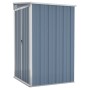 Garden shed with galvanized steel wall in gray, 118x100x178 cm. by vidaXL, Sheds - Ref: Foro24-316218, Price: 147,77 €, Disco...