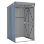 Garden shed with galvanized steel wall in gray, 118x100x178 cm. by vidaXL, Sheds - Ref: Foro24-316218, Price: 147,77 €, Disco...