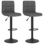 Kitchen stools 2 units dark gray fabric by vidaXL, Kitchen stools - Ref: Foro24-334281, Price: 128,36 €, Discount: %