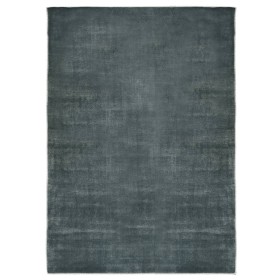 Alfombra lavable plegable poliéster gris 140x200 cm de vidaXL, Alfombras - Ref: Foro24-337094, Precio: 38,99 €, Descuento: %