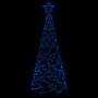 Árbol de Navidad cónico 200 LED azul 70x180 cm de vidaXL, Arboles de navidad - Ref: Foro24-343503, Precio: 31,75 €, Descuento: %