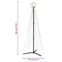 Conical Christmas tree 200 warm white LEDs 70x180 cm by vidaXL, Christmas trees - Ref: Foro24-343505, Price: 51,92 €, Discoun...