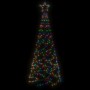 Árbol de Navidad cónico 200 LED de colores 70x180 cm de vidaXL, Arboles de navidad - Ref: Foro24-343504, Precio: 42,37 €, Des...