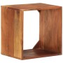 Estante de pared madera maciza de acacia 40x30x40 cm de vidaXL, Estantes y estanterías - Ref: Foro24-340304, Precio: 78,99 €,...