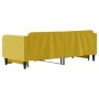 Sofá cama nido terciopelo amarillo 80x200 cm de vidaXL, Camas y somieres - Ref: Foro24-3197061, Precio: 293,03 €, Descuento: %