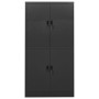 Anthracite gray steel office cabinet 90x40x180 cm by vidaXL, Lockers and storage cabinets - Ref: Foro24-335945, Price: 291,85...