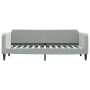 Light gray velvet trundle sofa bed 80x200 cm by vidaXL, Beds and slatted bases - Ref: Foro24-3197056, Price: 267,07 €, Discou...