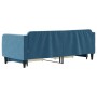 Sofá cama nido con cajones terciopelo azul 80x200 cm de vidaXL, Camas y somieres - Ref: Foro24-3197103, Precio: 326,14 €, Des...