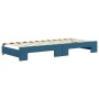 Sofá cama nido con cajones terciopelo azul 80x200 cm de vidaXL, Camas y somieres - Ref: Foro24-3197103, Precio: 326,14 €, Des...