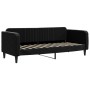 Trundle sofa bed with drawers black velvet 80x200 cm by vidaXL, Beds and slatted bases - Ref: Foro24-3197108, Price: 327,58 €...