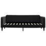 Trundle sofa bed with drawers black velvet 80x200 cm by vidaXL, Beds and slatted bases - Ref: Foro24-3197108, Price: 327,58 €...