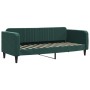 Trundle sofa bed with dark green velvet mattress 80x200 cm by vidaXL, Beds and slatted bases - Ref: Foro24-3197082, Price: 44...