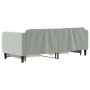 Trundle sofa bed with drawers light gray velvet 80x200 cm by vidaXL, Beds and slatted bases - Ref: Foro24-3197104, Price: 306...