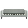 Trundle sofa bed with drawers light gray velvet 80x200 cm by vidaXL, Beds and slatted bases - Ref: Foro24-3197104, Price: 306...