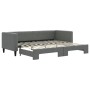 Sofá cama nido tela gris oscuro 80x200 cm de vidaXL, Camas y somieres - Ref: Foro24-3196574, Precio: 279,13 €, Descuento: %