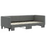 Sofá cama nido tela gris oscuro 80x200 cm de vidaXL, Camas y somieres - Ref: Foro24-3196574, Precio: 279,13 €, Descuento: %