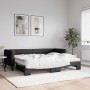 Trundle sofa bed with black fabric mattress 80x200 cm by vidaXL, Beds and slatted bases - Ref: Foro24-3196593, Price: 484,93 ...