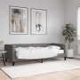 Sofá cama con colchón tela gris oscuro 90x200 cm de vidaXL, Camas y somieres - Ref: Foro24-3196561, Precio: 369,38 €, Descuen...