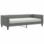 Sofá cama con colchón tela gris oscuro 90x200 cm de vidaXL, Camas y somieres - Ref: Foro24-3196561, Precio: 369,38 €, Descuen...