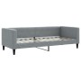 Sofá cama nido con colchón tela gris claro 80x200 cm de vidaXL, Camas y somieres - Ref: Foro24-3196591, Precio: 447,83 €, Des...