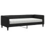 Sofá cama con colchón tela negro 80x200 cm de vidaXL, Camas y somieres - Ref: Foro24-3196557, Precio: 324,00 €, Descuento: %