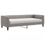 Sofa bed with taupe gray fabric mattress 80x200 cm by vidaXL, Beds and slatted bases - Ref: Foro24-3196558, Price: 323,35 €, ...