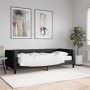 Sofá cama con colchón tela negro 90x200 cm de vidaXL, Camas y somieres - Ref: Foro24-3196562, Precio: 345,16 €, Descuento: %