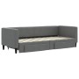 Trundle sofa bed with drawers dark gray fabric 80x200 cm by vidaXL, Beds and slatted bases - Ref: Foro24-3196610, Price: 327,...