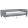 Sofá cama con colchón tela gris claro 90x200 cm de vidaXL, Camas y somieres - Ref: Foro24-3196560, Precio: 345,16 €, Descuent...