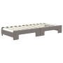 Sofá cama nido con colchón tela gris taupe 80x200 cm de vidaXL, Camas y somieres - Ref: Foro24-3196594, Precio: 437,86 €, Des...