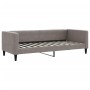 Trundle sofa bed with drawers taupe gray fabric 80x200 cm by vidaXL, Beds and slatted bases - Ref: Foro24-3196630, Price: 467...