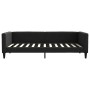 Sofa bed with black fabric mattress 100x200 cm by vidaXL, Beds and slatted bases - Ref: Foro24-3196567, Price: 347,99 €, Disc...