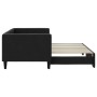 Sofá cama nido tela negro 80x200 cm de vidaXL, Camas y somieres - Ref: Foro24-3196575, Precio: 291,99 €, Descuento: %