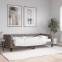 Sofá cama con colchón tela gris taupe 100x200 cm de vidaXL, Camas y somieres - Ref: Foro24-3196568, Precio: 331,04 €, Descuen...