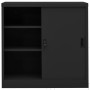 Office cabinet sliding door anthracite steel 90x40x90cm by vidaXL, Lockers and storage cabinets - Ref: Foro24-335953, Price: ...