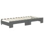 Sofá cama nido con cajones tela gris oscuro 80x200 cm de vidaXL, Camas y somieres - Ref: Foro24-3196628, Precio: 493,70 €, De...