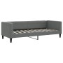 Trundle sofa bed with dark gray fabric mattress 80x200 cm by vidaXL, Beds and slatted bases - Ref: Foro24-3196592, Price: 417...