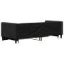 Trundle sofa bed with drawers black fabric 80x200 cm by vidaXL, Beds and slatted bases - Ref: Foro24-3196611, Price: 355,20 €...