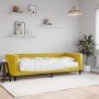 Sofá cama con colchón terciopelo amarillo 80x200 cm de vidaXL, Camas y somieres - Ref: Foro24-3196665, Precio: 320,36 €, Desc...