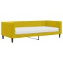 Sofá cama con colchón terciopelo amarillo 90x200 cm de vidaXL, Camas y somieres - Ref: Foro24-3196672, Precio: 341,90 €, Desc...