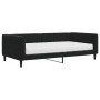 Sofá cama con colchón terciopelo negro 100x200 cm de vidaXL, Camas y somieres - Ref: Foro24-3196678, Precio: 409,75 €, Descue...