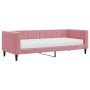 Sofá cama con colchón terciopelo rosa 80x200 cm de vidaXL, Camas y somieres - Ref: Foro24-3196663, Precio: 324,01 €, Descuent...