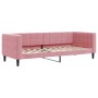 Sofá cama con colchón terciopelo rosa 80x200 cm de vidaXL, Camas y somieres - Ref: Foro24-3196663, Precio: 324,01 €, Descuent...