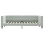 Light gray velvet trundle sofa bed 80x200 cm by vidaXL, Beds and slatted bases - Ref: Foro24-3196684, Price: 266,91 €, Discou...