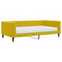 Sofá cama con colchón terciopelo amarillo 100x200 cm de vidaXL, Camas y somieres - Ref: Foro24-3196679, Precio: 370,93 €, Des...