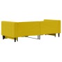 Yellow velvet trundle sofa bed 80x200 cm by vidaXL, Beds and slatted bases - Ref: Foro24-3196689, Price: 293,99 €, Discount: %