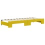 Yellow velvet trundle sofa bed 80x200 cm by vidaXL, Beds and slatted bases - Ref: Foro24-3196689, Price: 293,99 €, Discount: %