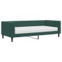 Sofá cama con colchón terciopelo verde oscuro 90x200 cm de vidaXL, Camas y somieres - Ref: Foro24-3196669, Precio: 340,24 €, ...